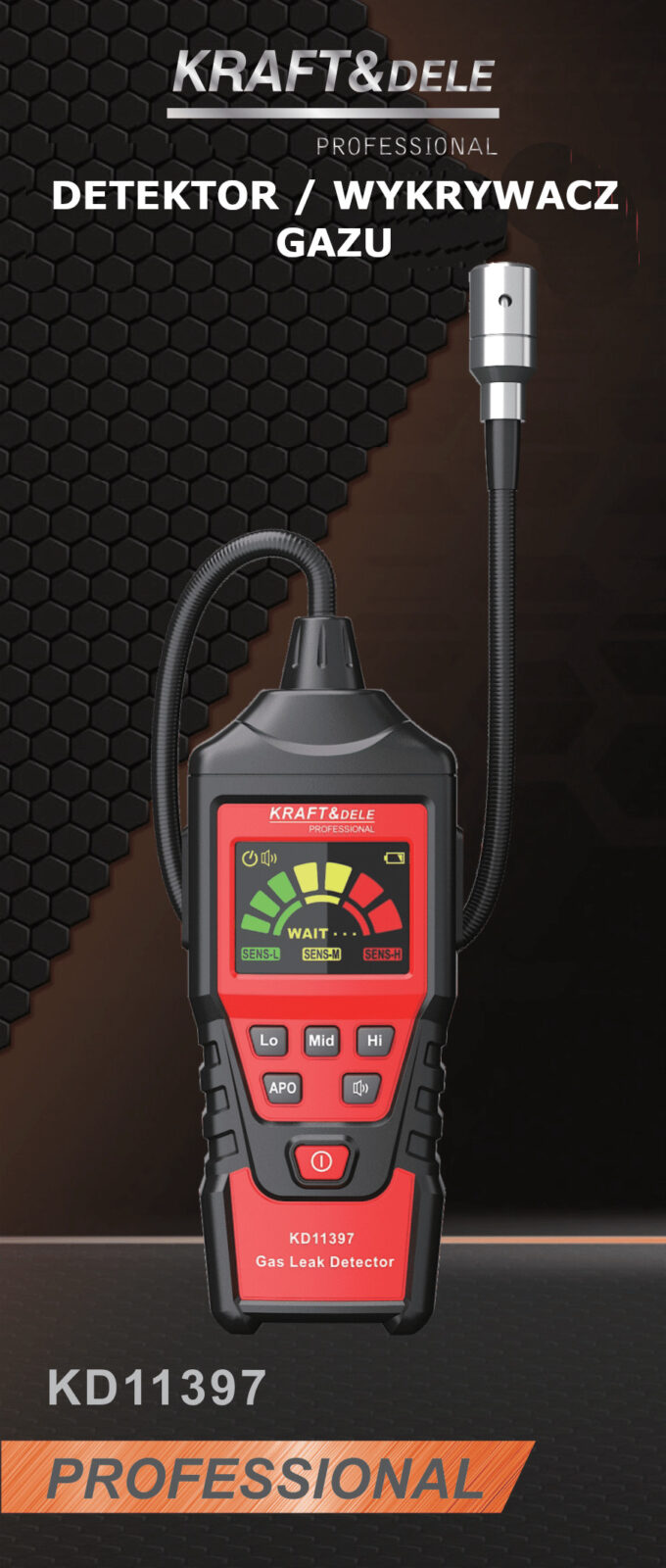 MAAGAASI DETEKTOR SONDIGA KD11397