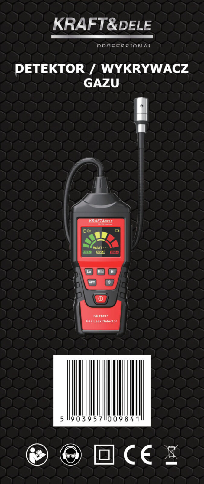 MAAGAASI DETEKTOR SONDIGA KD11397