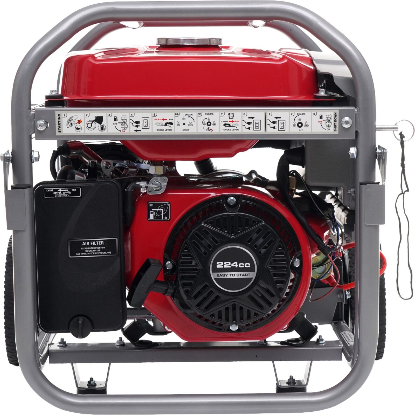 Ühefaasiline generaator 4,2 / 4,6 kW KD633