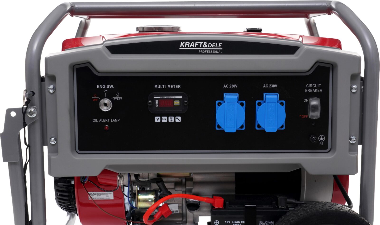 Ühefaasiline generaator 4,2 / 4,6 kW KD633