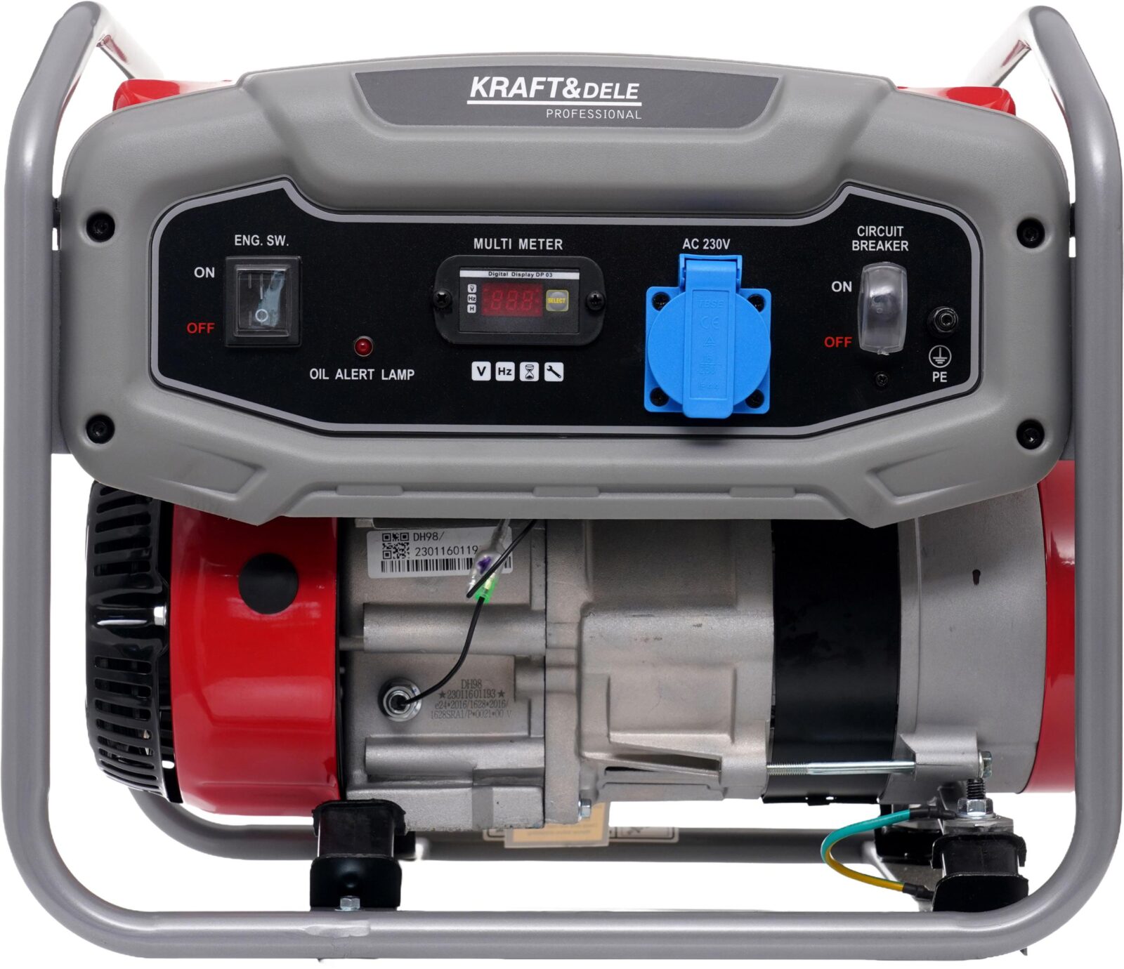 Ühefaasiline generaator 1,5 / 2 kW KD631