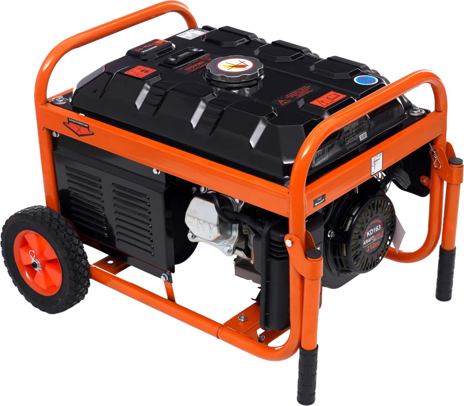 Generaator 3500W 12/230V/380V KD163