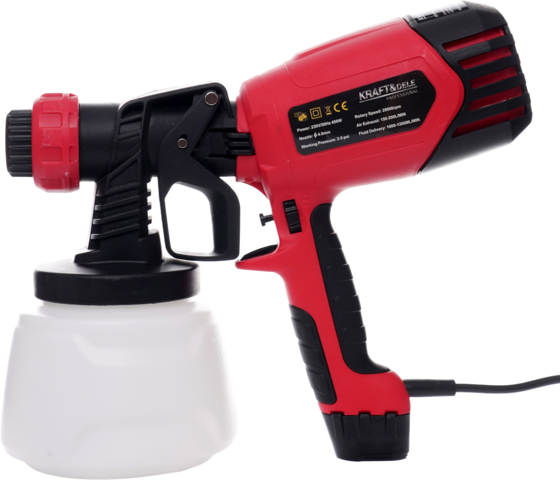 Pihustuspüstol 450W 1000ml KD1655
