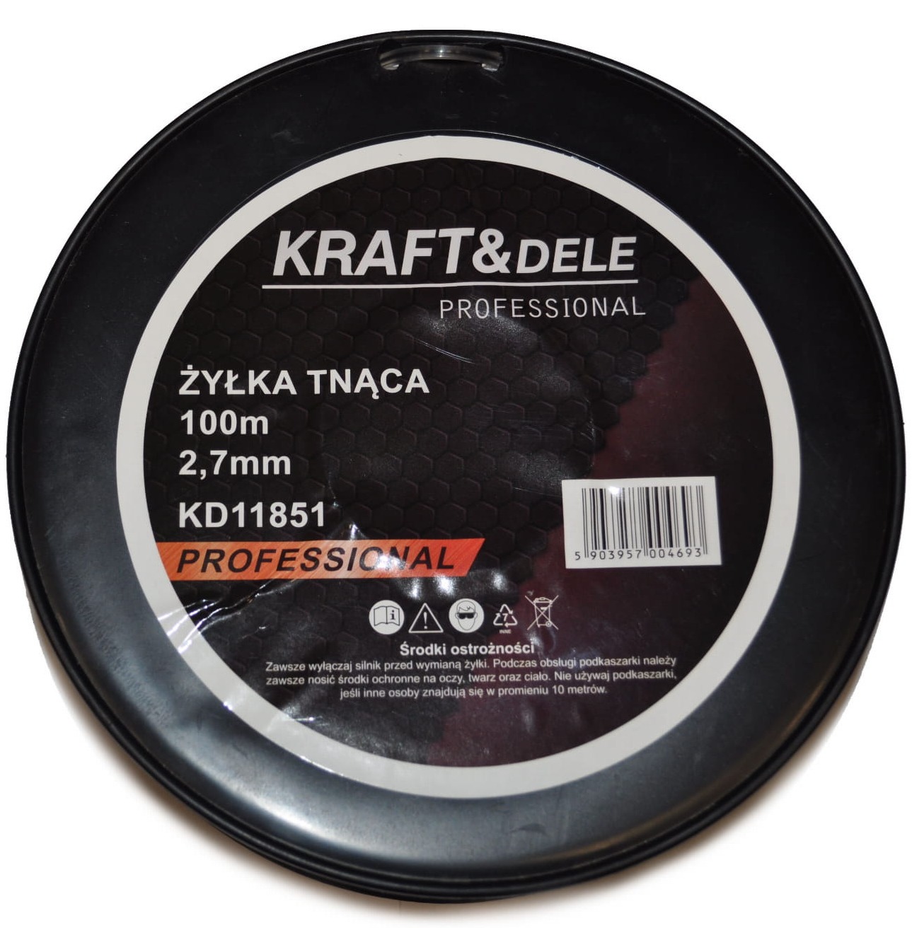 Lõikenöör 100m 2,7mm² KD11851