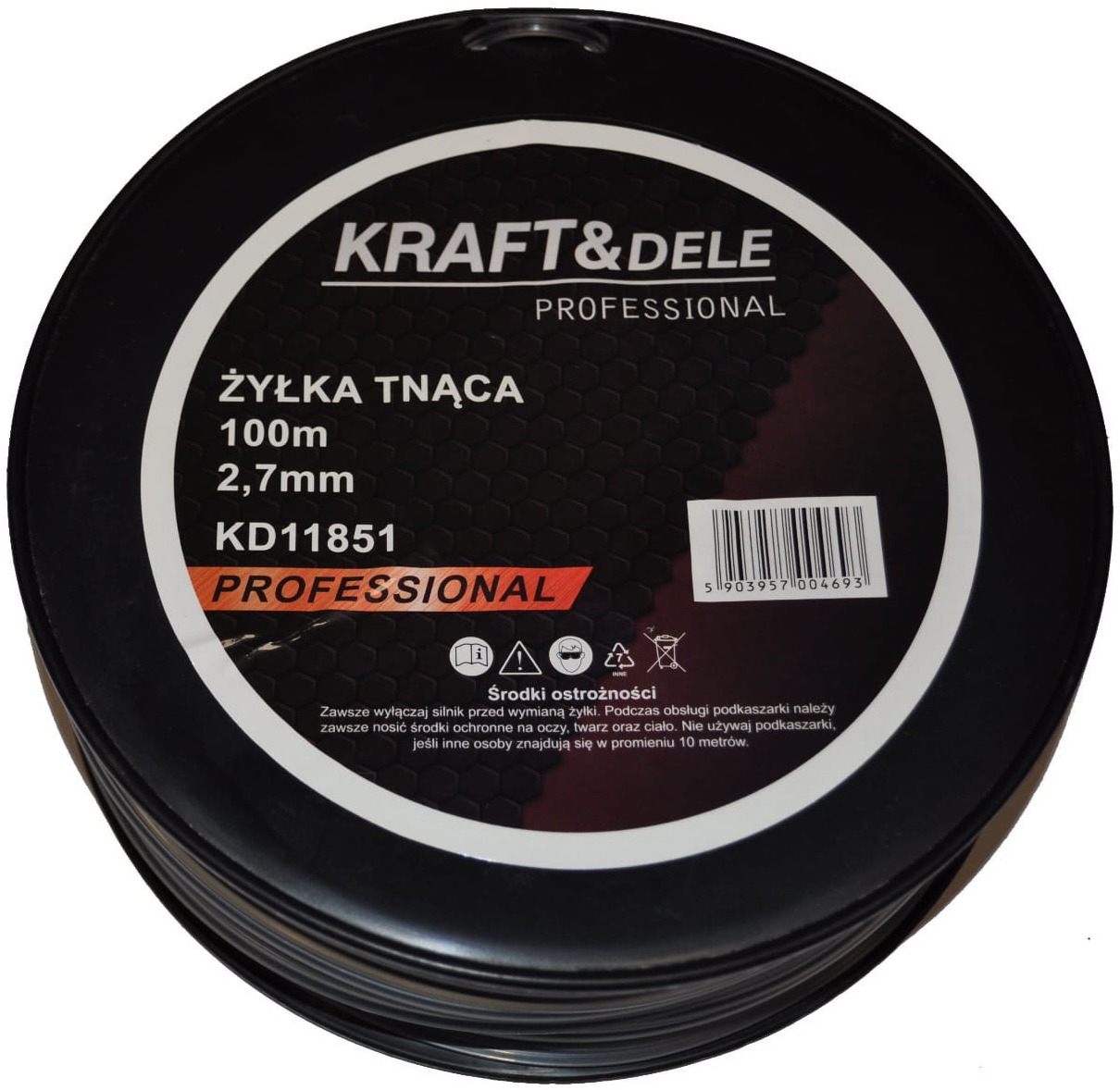 Lõikenöör 100m 2,7mm² KD11851