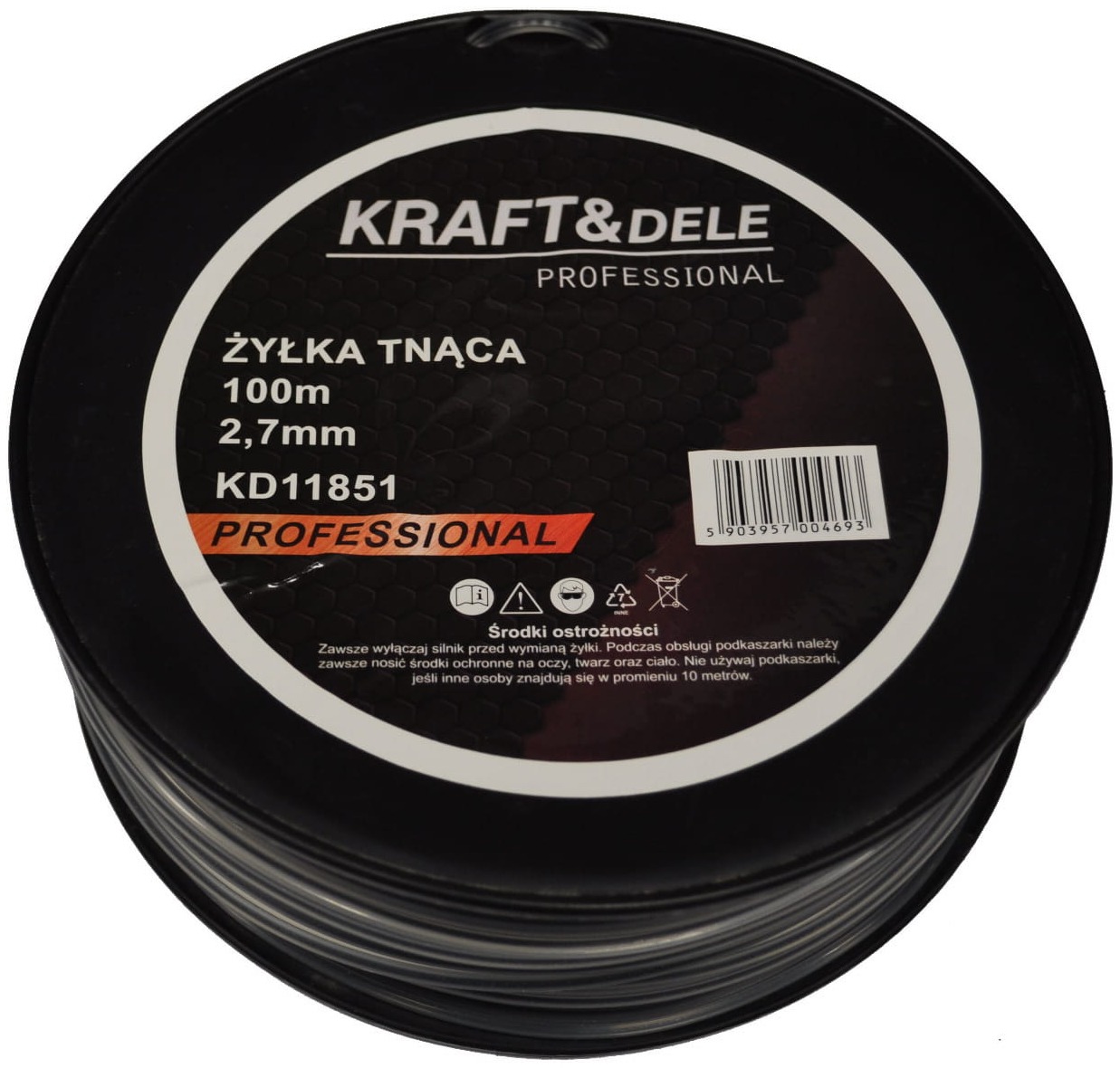 Lõikenöör 100m 2,7mm² KD11851