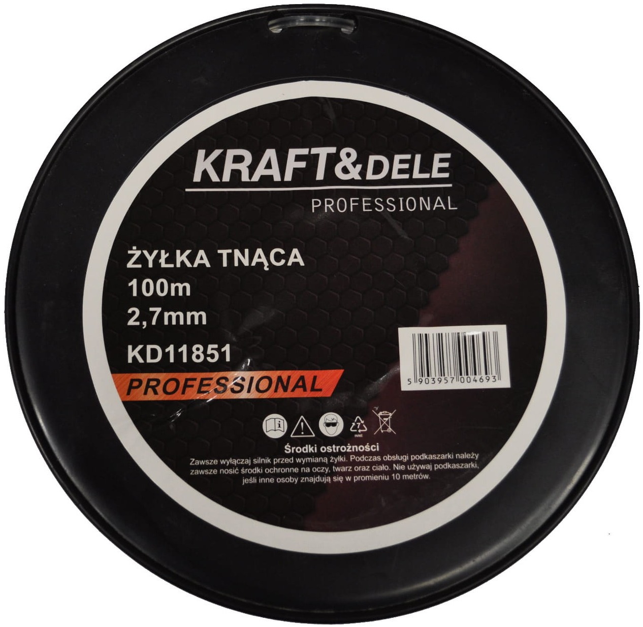 Lõikenöör 100m 2,7mm² KD11851