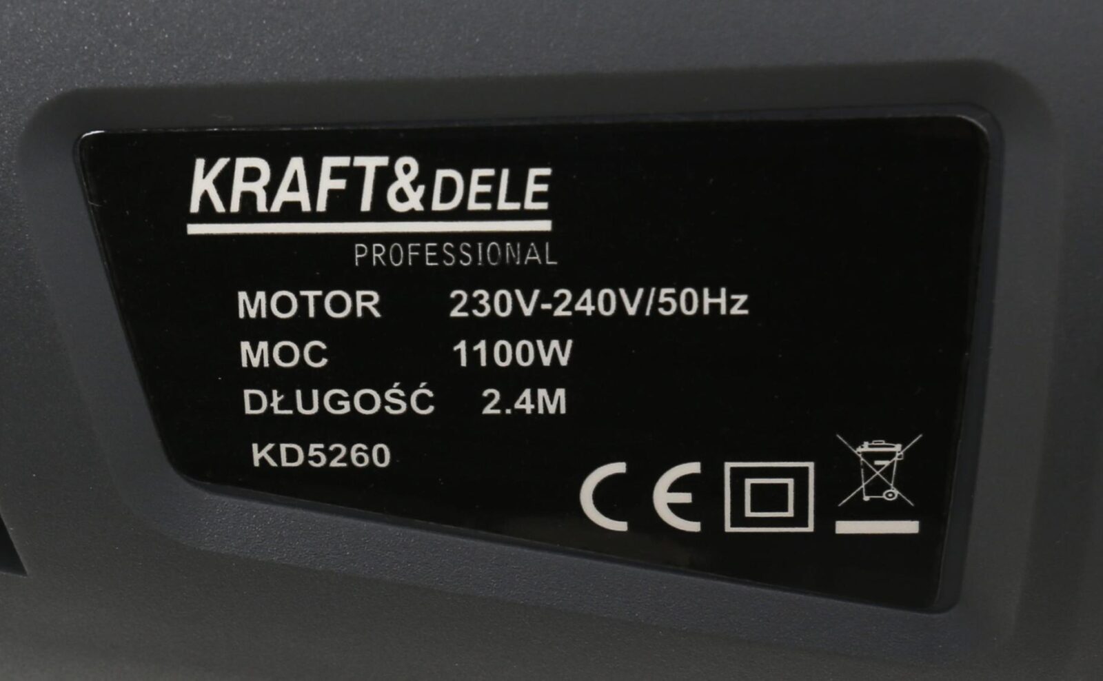 Elektriline varrepikendusega oksasaag 1100W KD5260