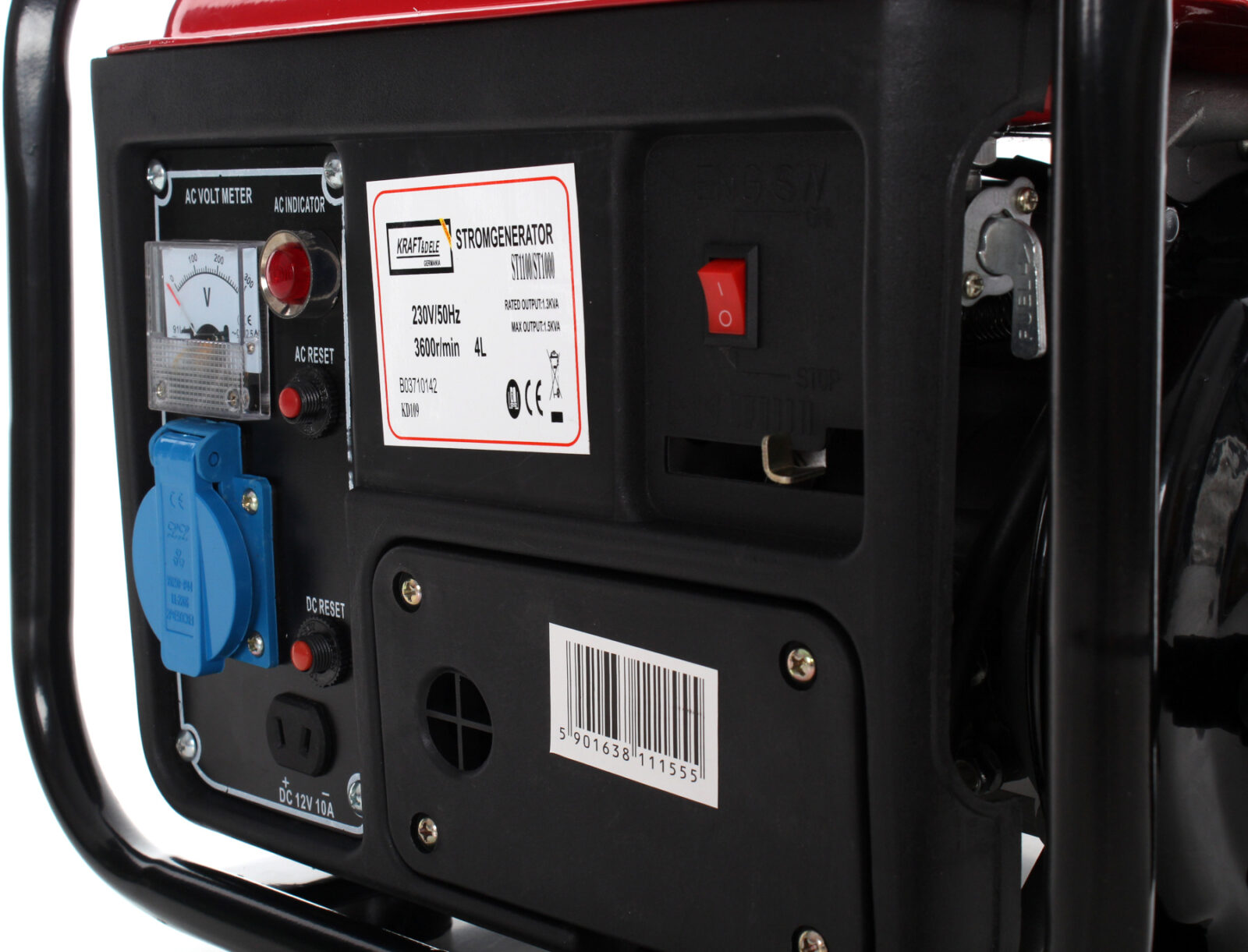 Generaator 1200 W 12/230 V KD109