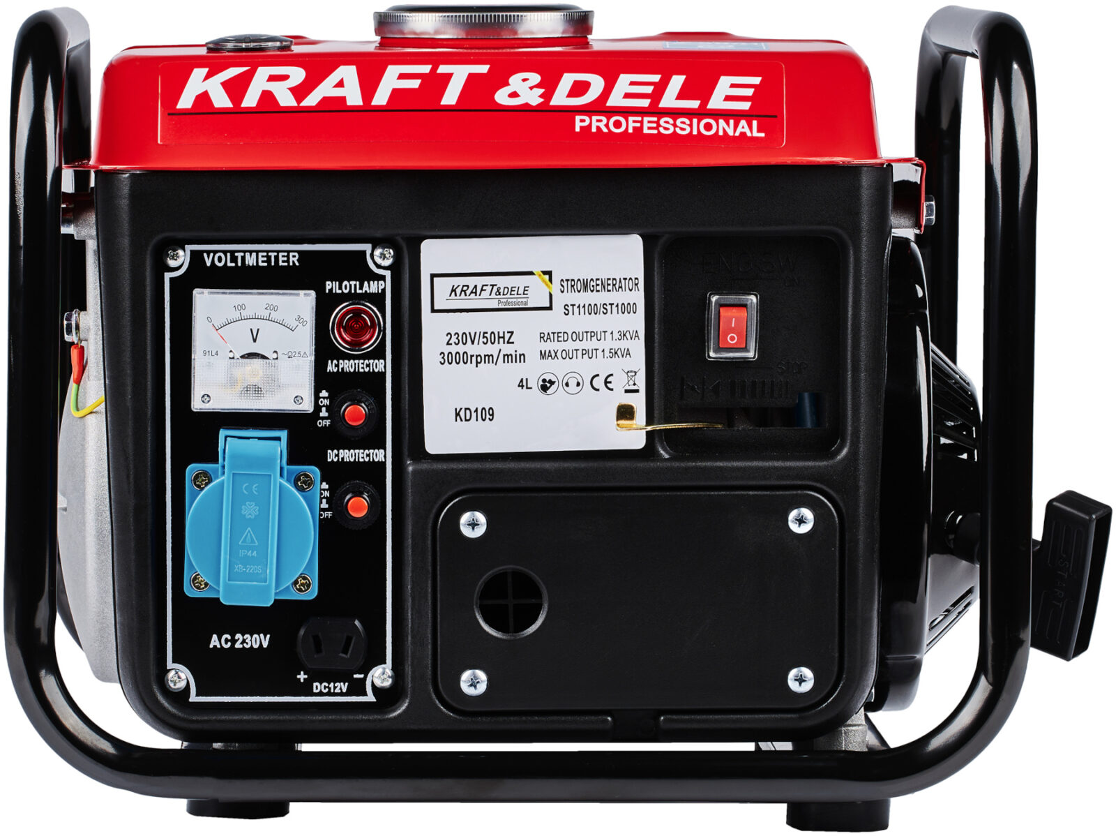 Generaator 1200 W 12/230 V KD109