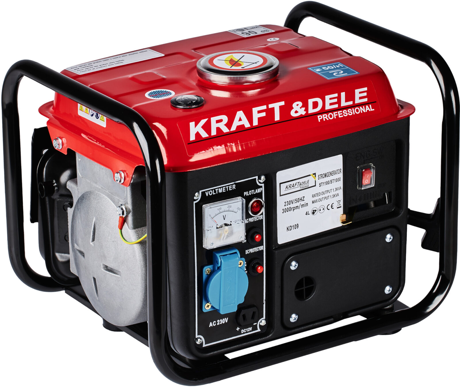 Generaator 1200 W 12/230 V KD109