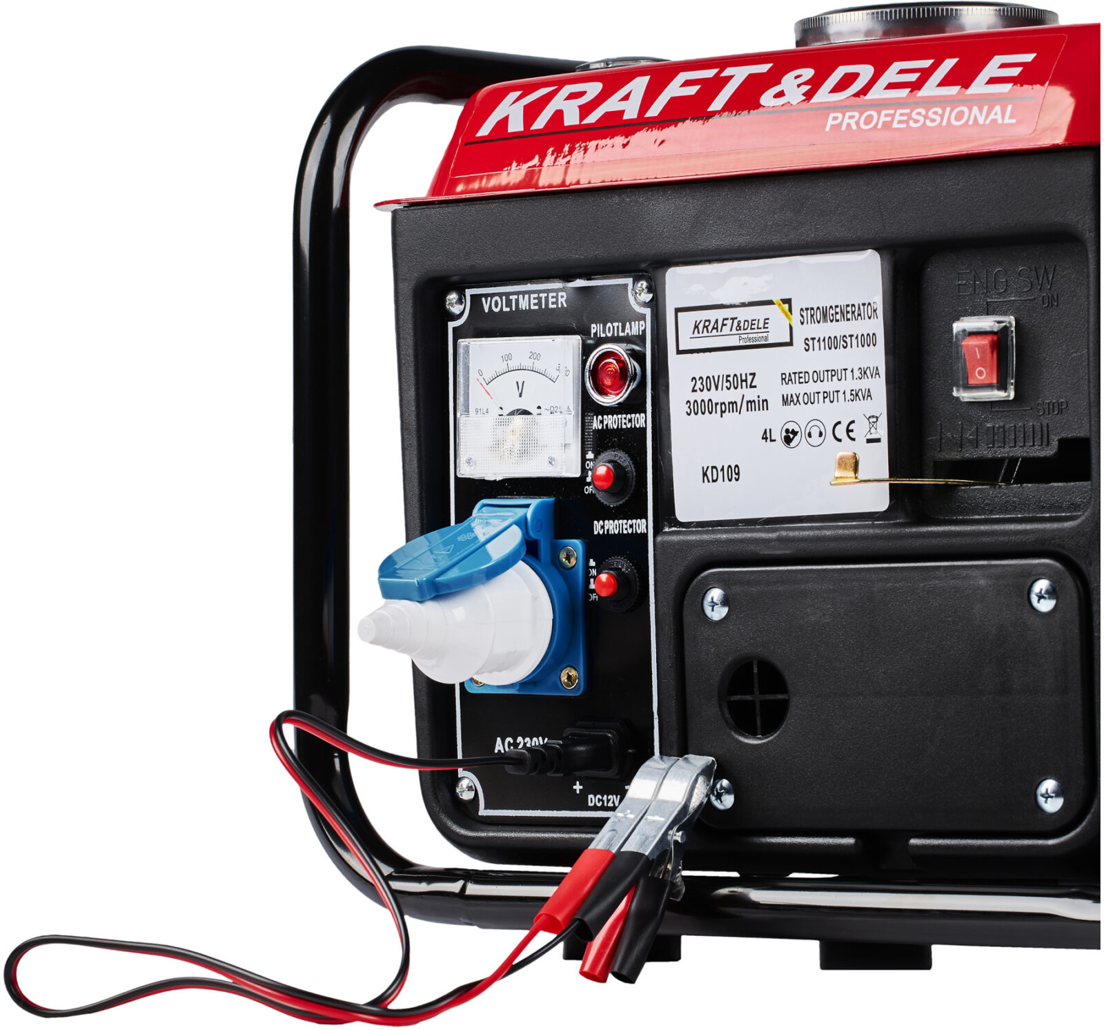 Generaator 1200 W 12/230 V KD109