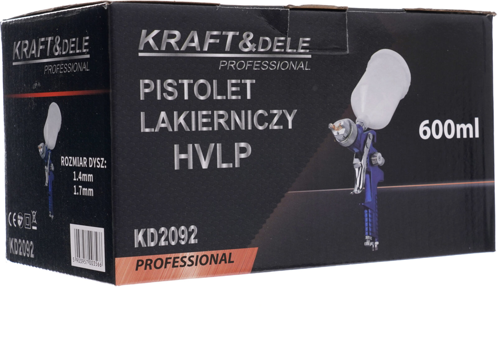 HVLP värvipüstol 750ml KD2092