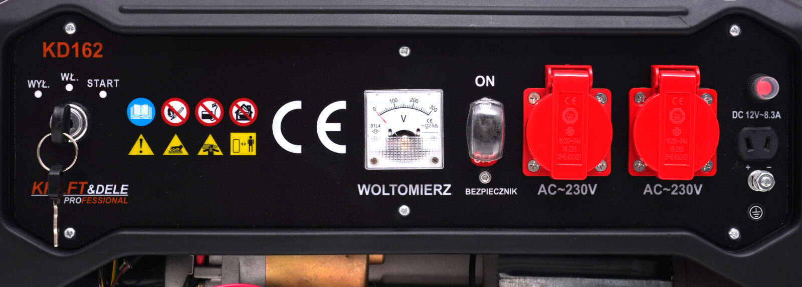 Generaator 3500 W 12/230 V KD162
