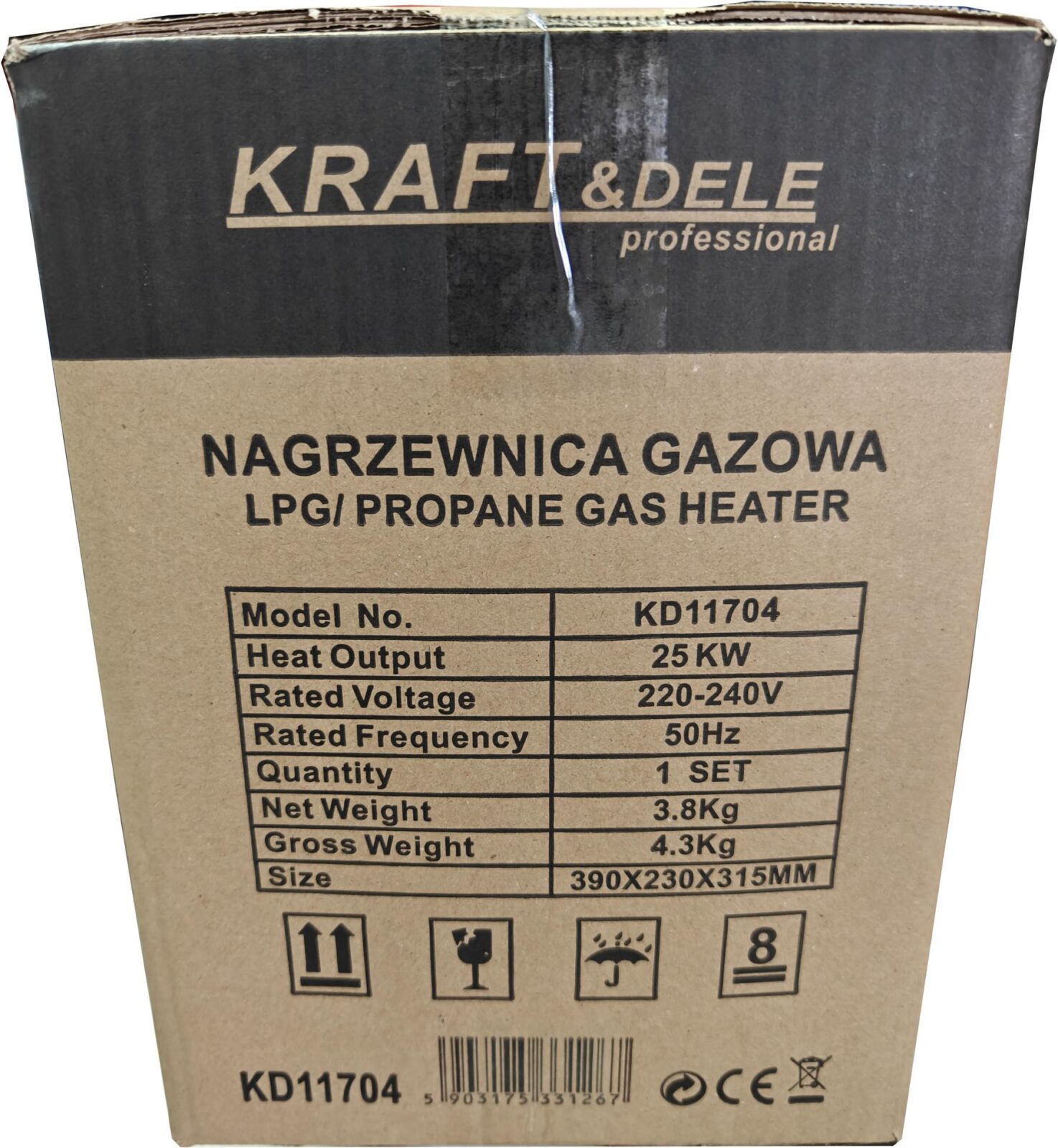 Gaaskütteseade 25kW KD11704