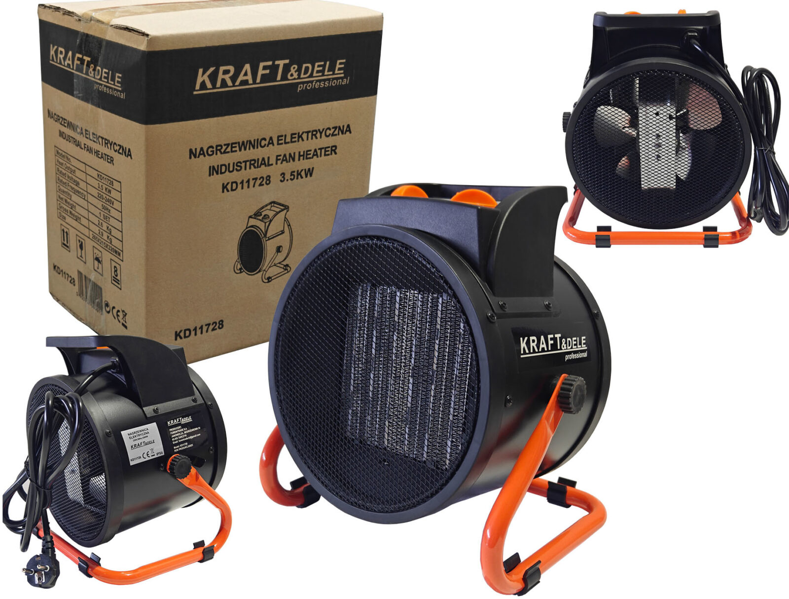 Elektriline kütteseade 3,5kW 230V KD11728