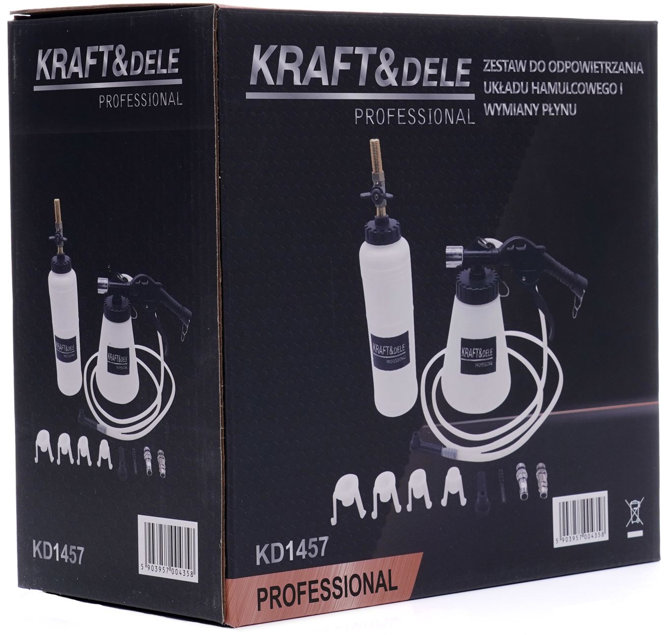 Pidurivedeliku õhutamise / vahetamise komplekt KD1457