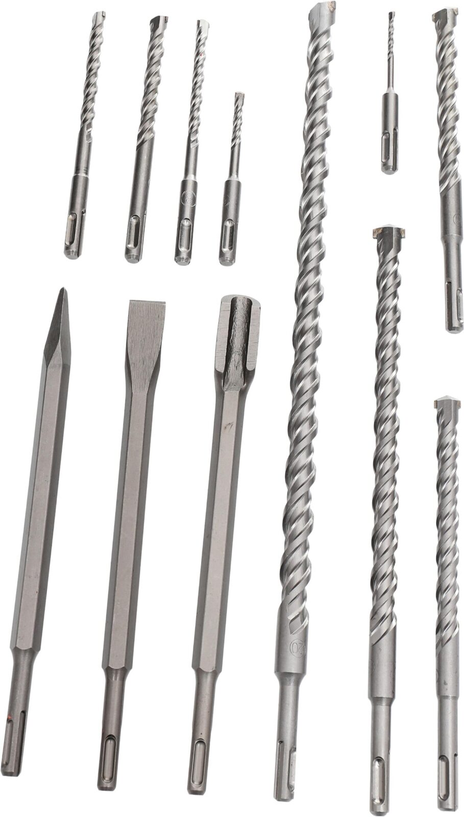 9 puurist S4 + 3 SDS+ meiselkomplekt KD10206