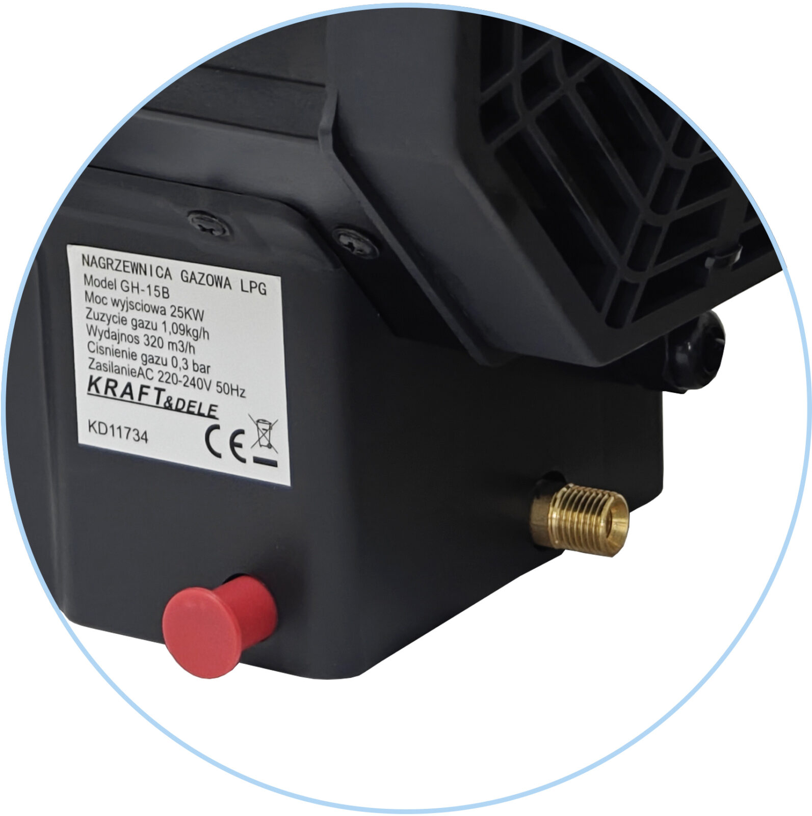 Gaaskütteseade 25kW + reduktor KD11734