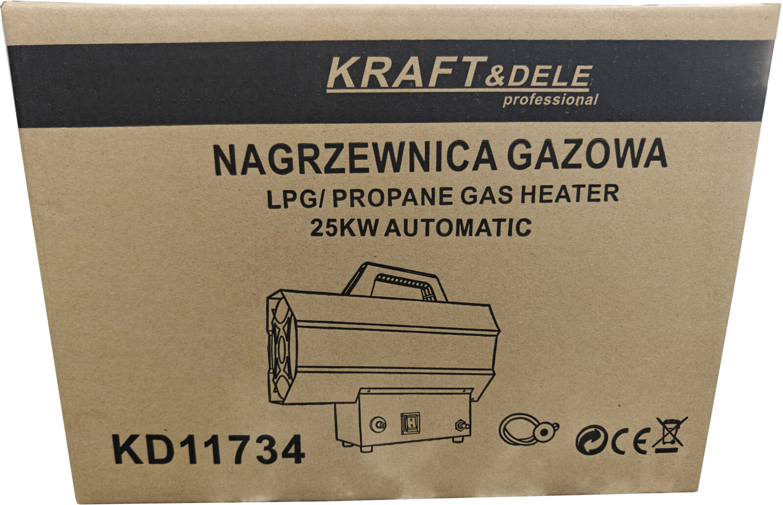 Gaaskütteseade 25kW + reduktor KD11734