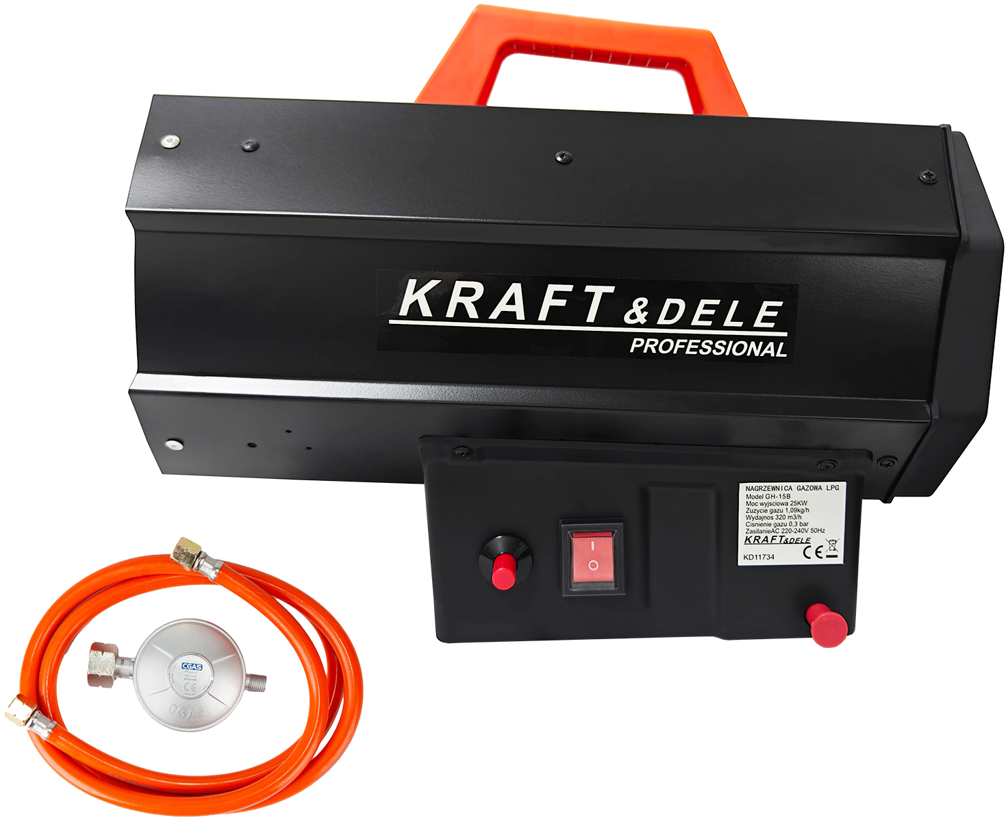 Gaaskütteseade 25kW + reduktor KD11734