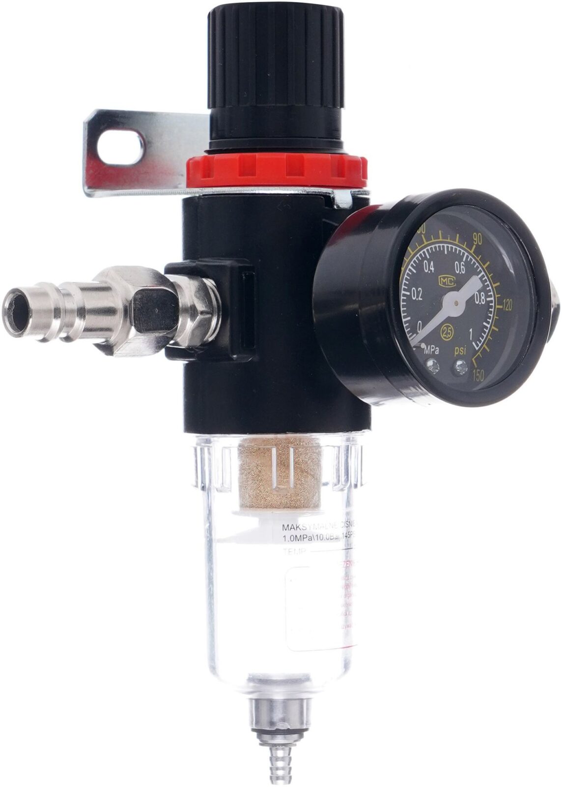 Rõhuregulaat / õhufilter kuivatiga 1/4 KD1497