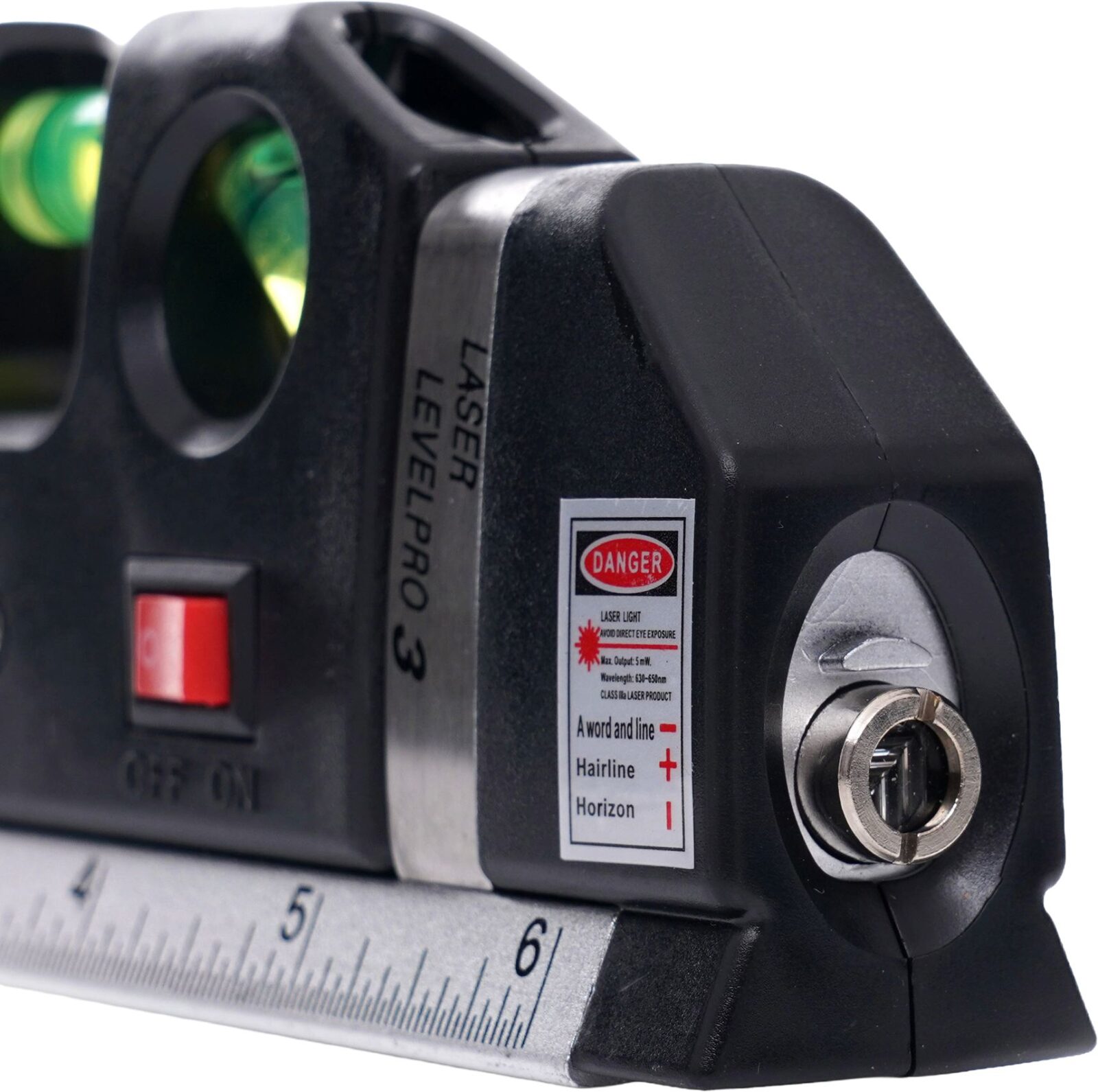 Lasernivoo mõõdulindiga 250cm KD10437