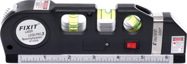 Lasernivoo mõõdulindiga 250cm KD10437