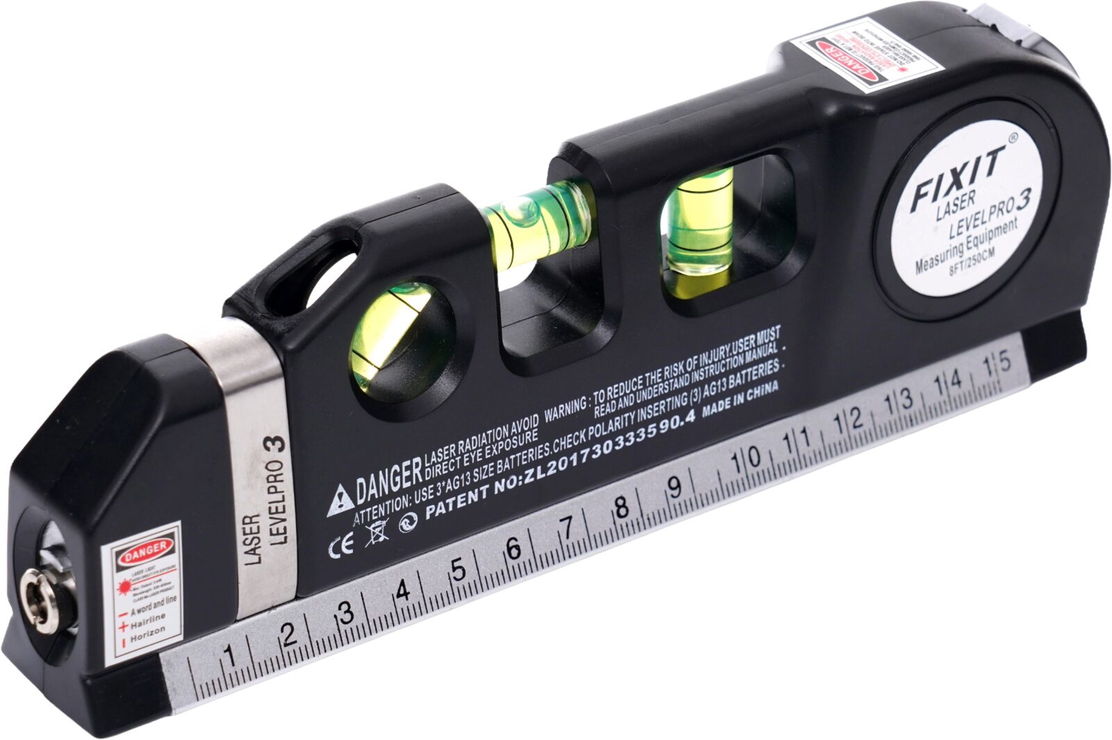Lasernivoo mõõdulindiga 250cm KD10437