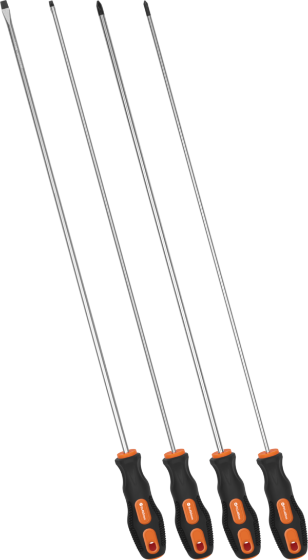 Pikkade kruvikeerajate komplekt 4 tk. KD10945