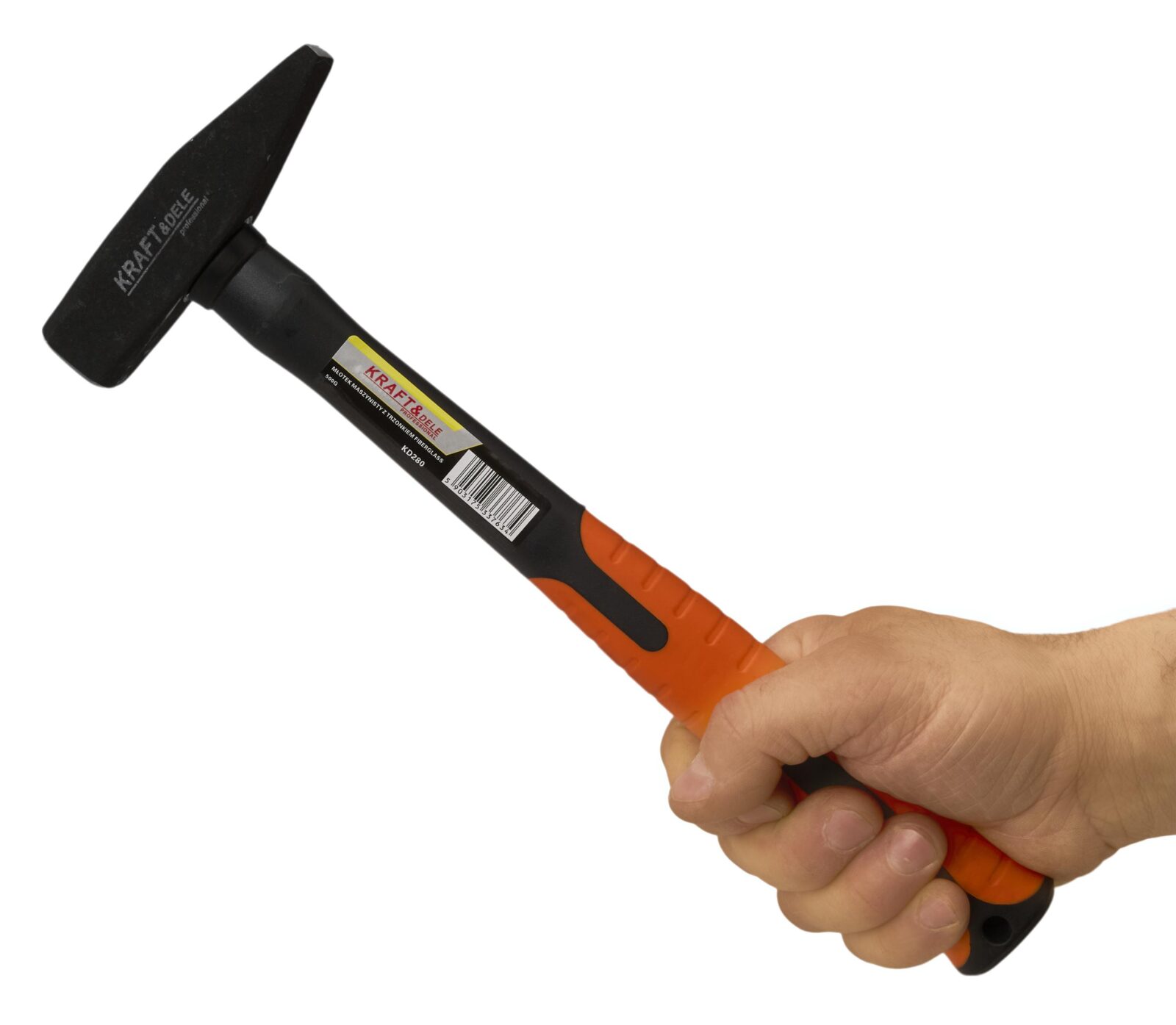 Lukksepp-haamer fiberglass 500g KD280