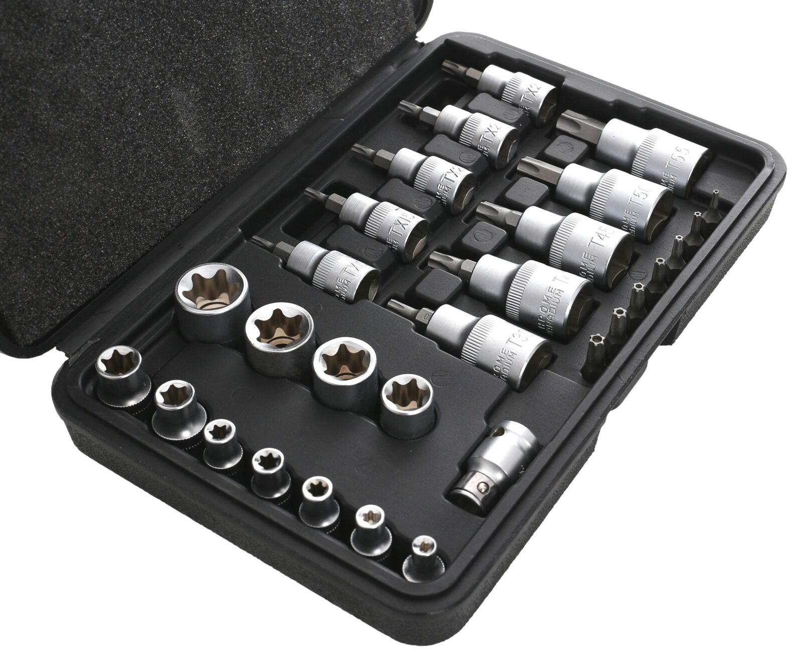 Torx otsikute ja padrunite komplekt 30 osa KD10242