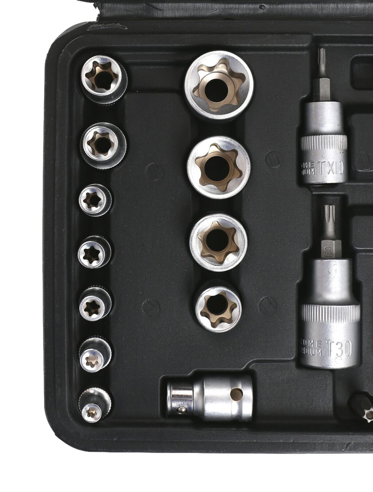 Torx otsikute ja padrunite komplekt 30 osa KD10242