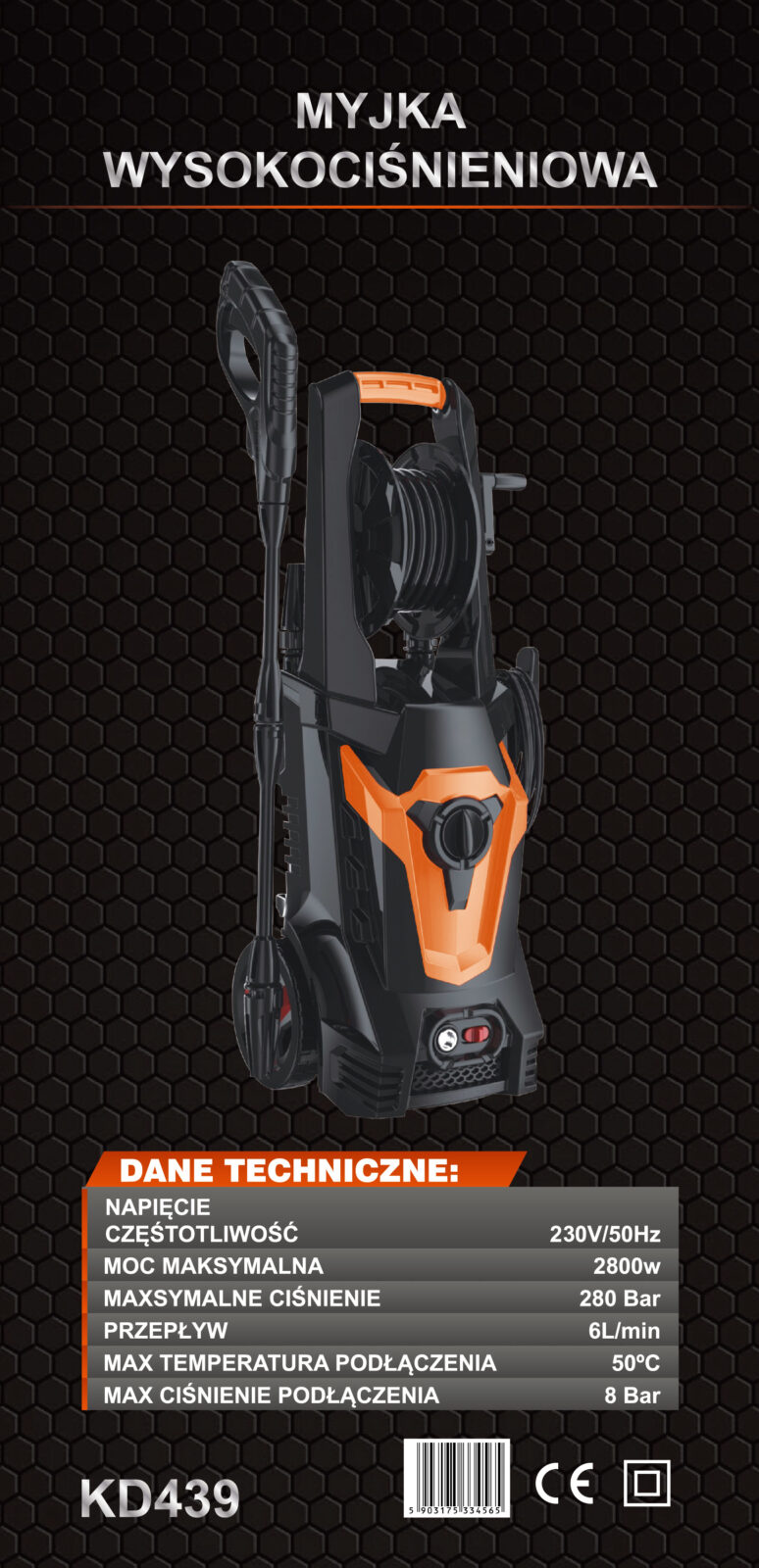 Survepesur 2800W 280 bar KD439