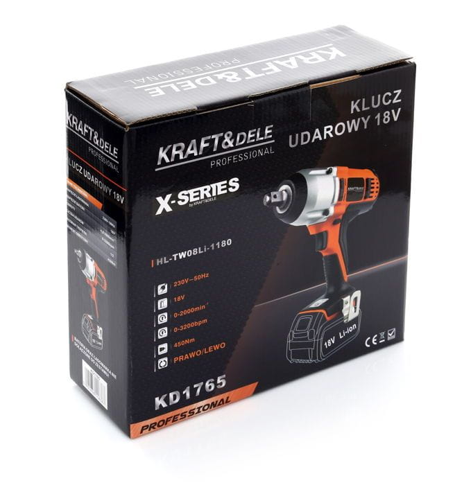 Löökpneumaatiline võti 20V X-SERIES KD1765
