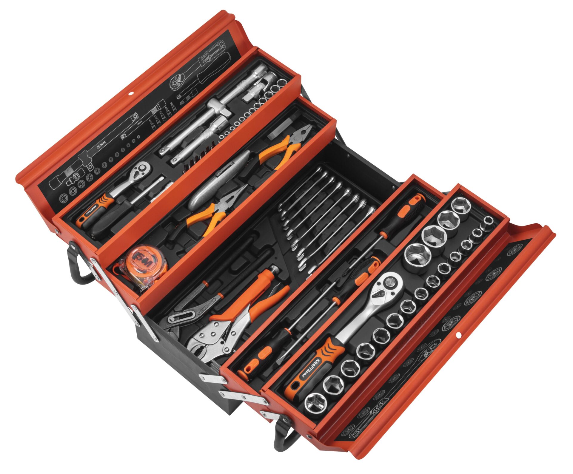 Tööriistakomplekt 85 osa KD11358