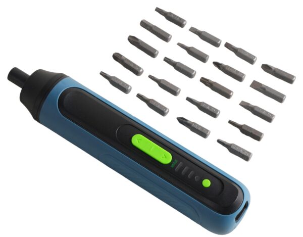 Akukruvikeeraja 24 otsikuga 2500 mAh KD12702