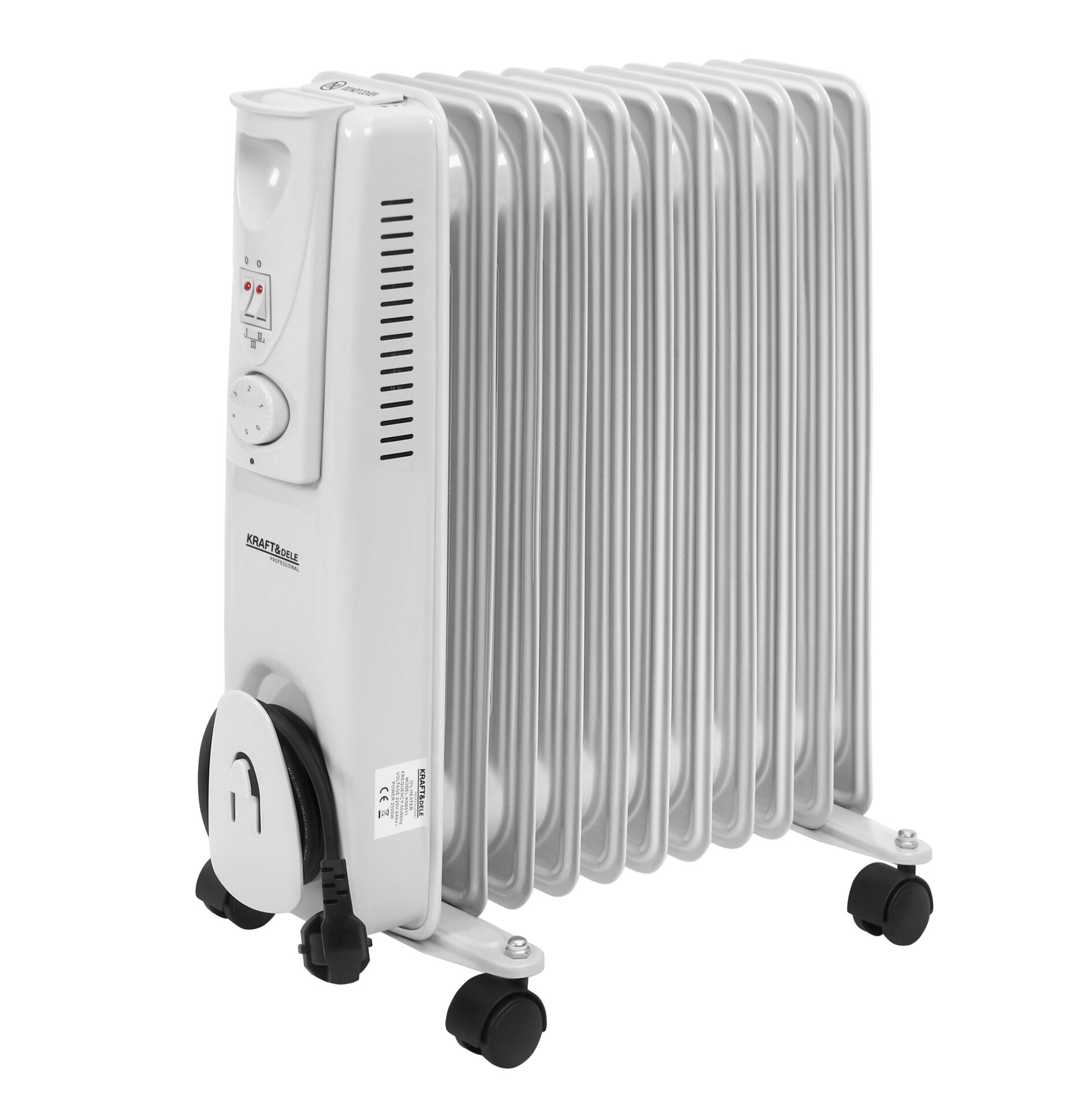 Elektriline õliradiaator, 3 küttevõimsuse astet, 2500 W KD6511