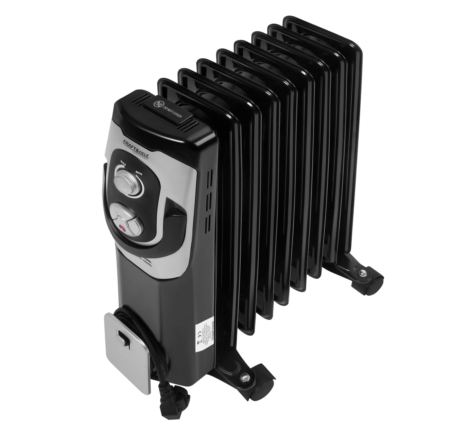Elektriline õliradiaator, 3 küttevõimsuse astet, 2000W KD6512