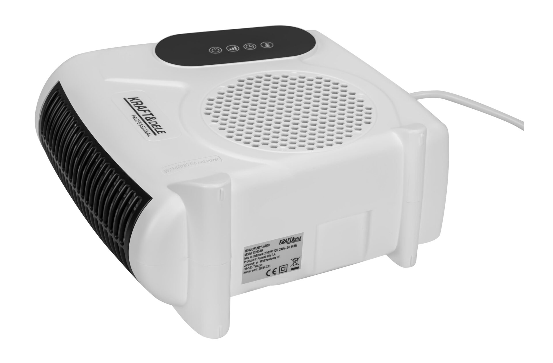 Soojapuhur ventilaatoriga 2000W + pult KD6519