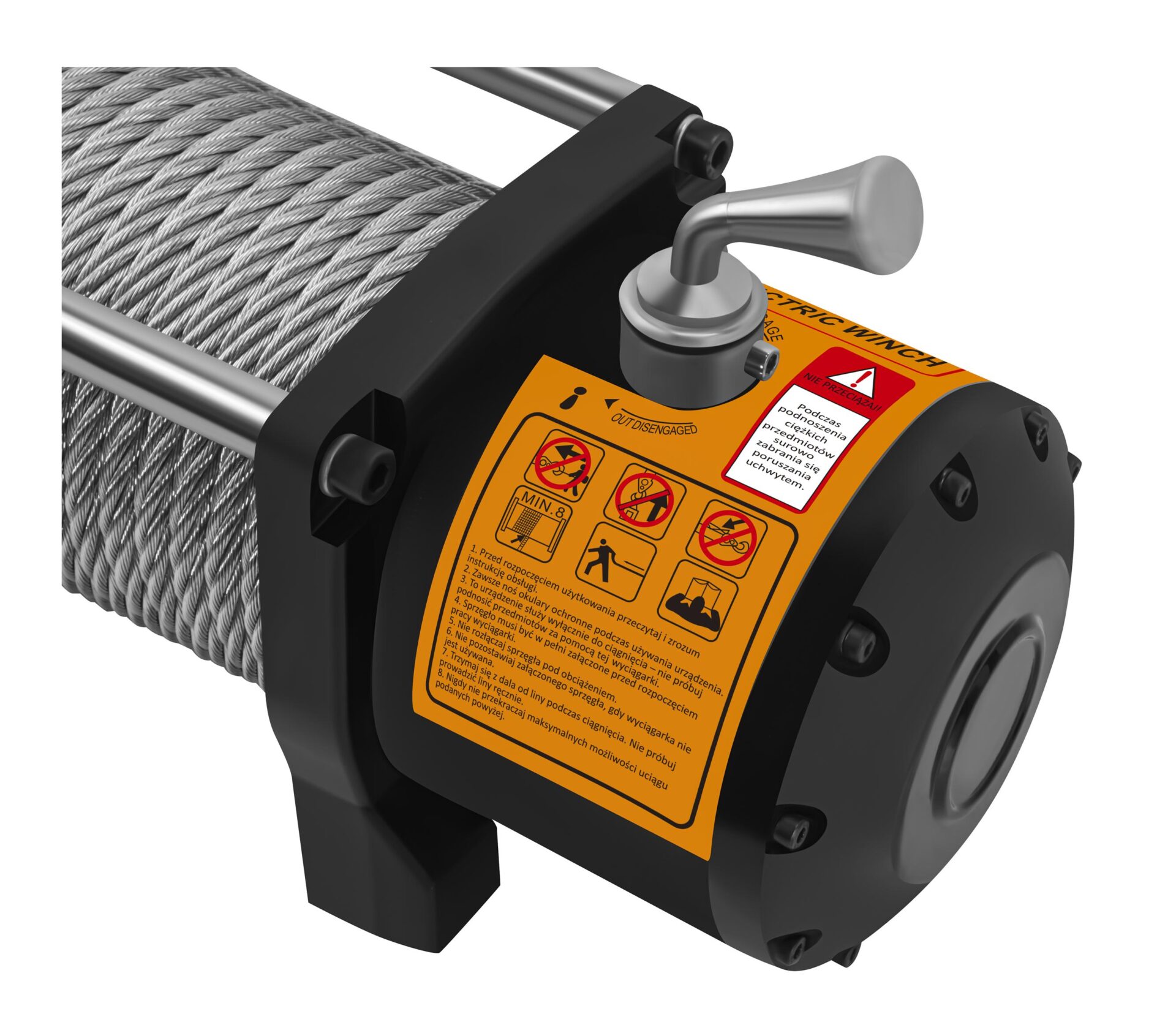 Elektriline autovints 5000 W 5900 kg KD2198