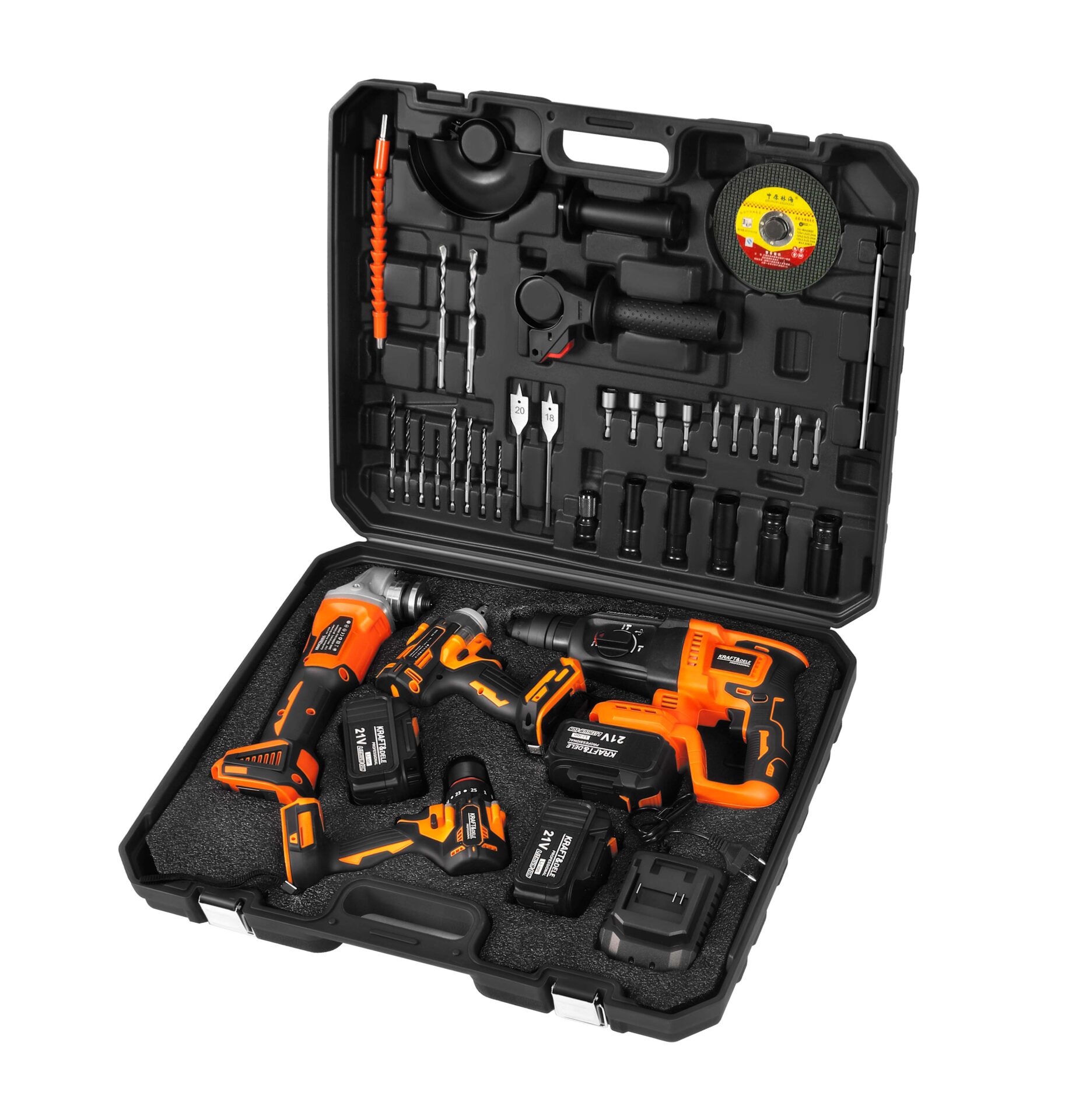 Akutööriistade komplekt 3×21V 3000mAh KD3358