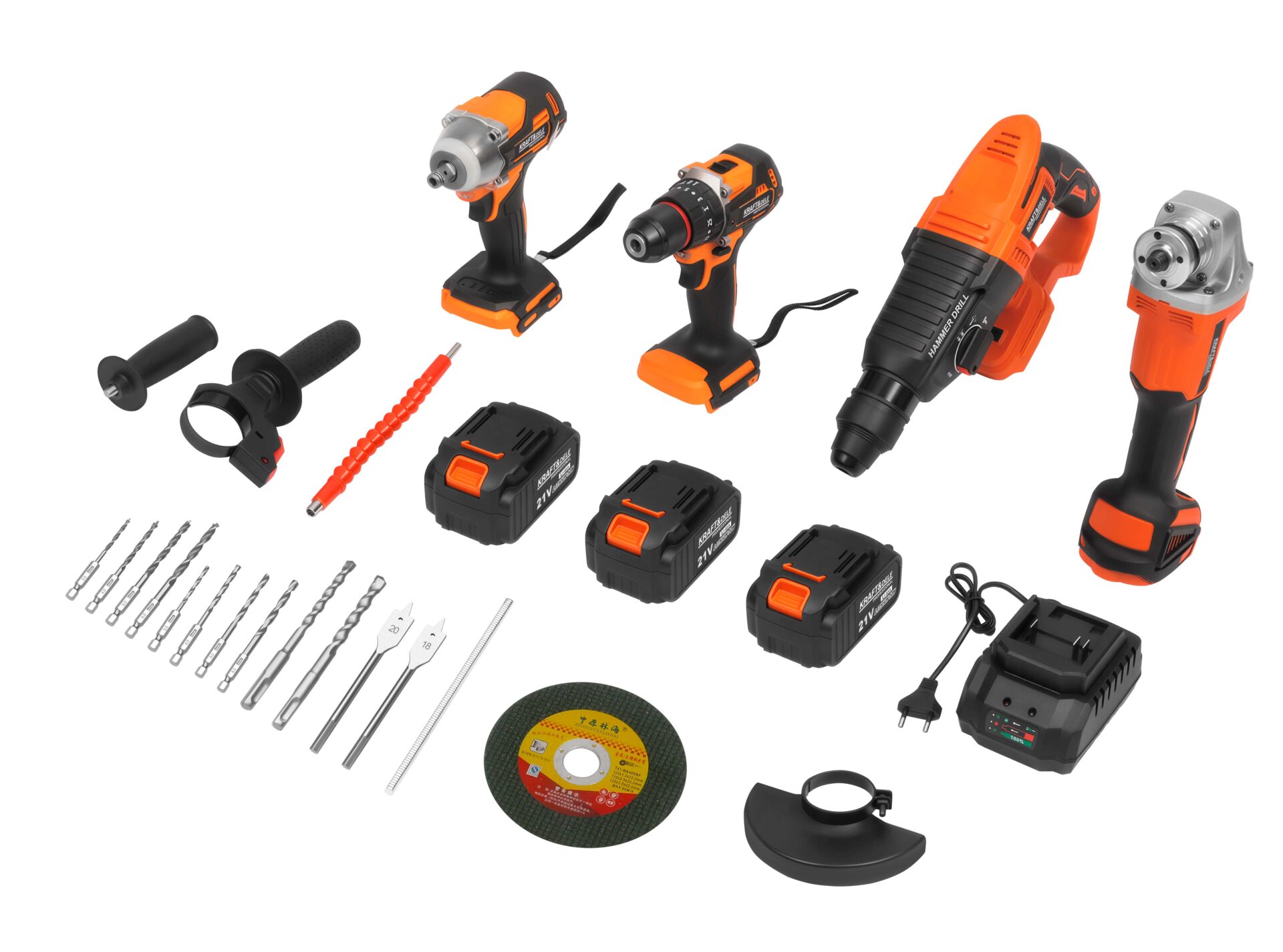 Akutööriistade komplekt 3×21V 3000mAh KD3358