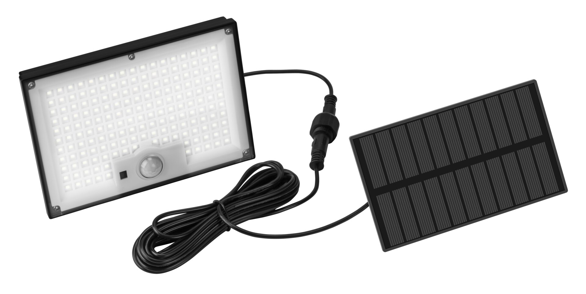 Päikeseenergial töötav liikumisanduriga lamp 750lm 2500mAh KD3536