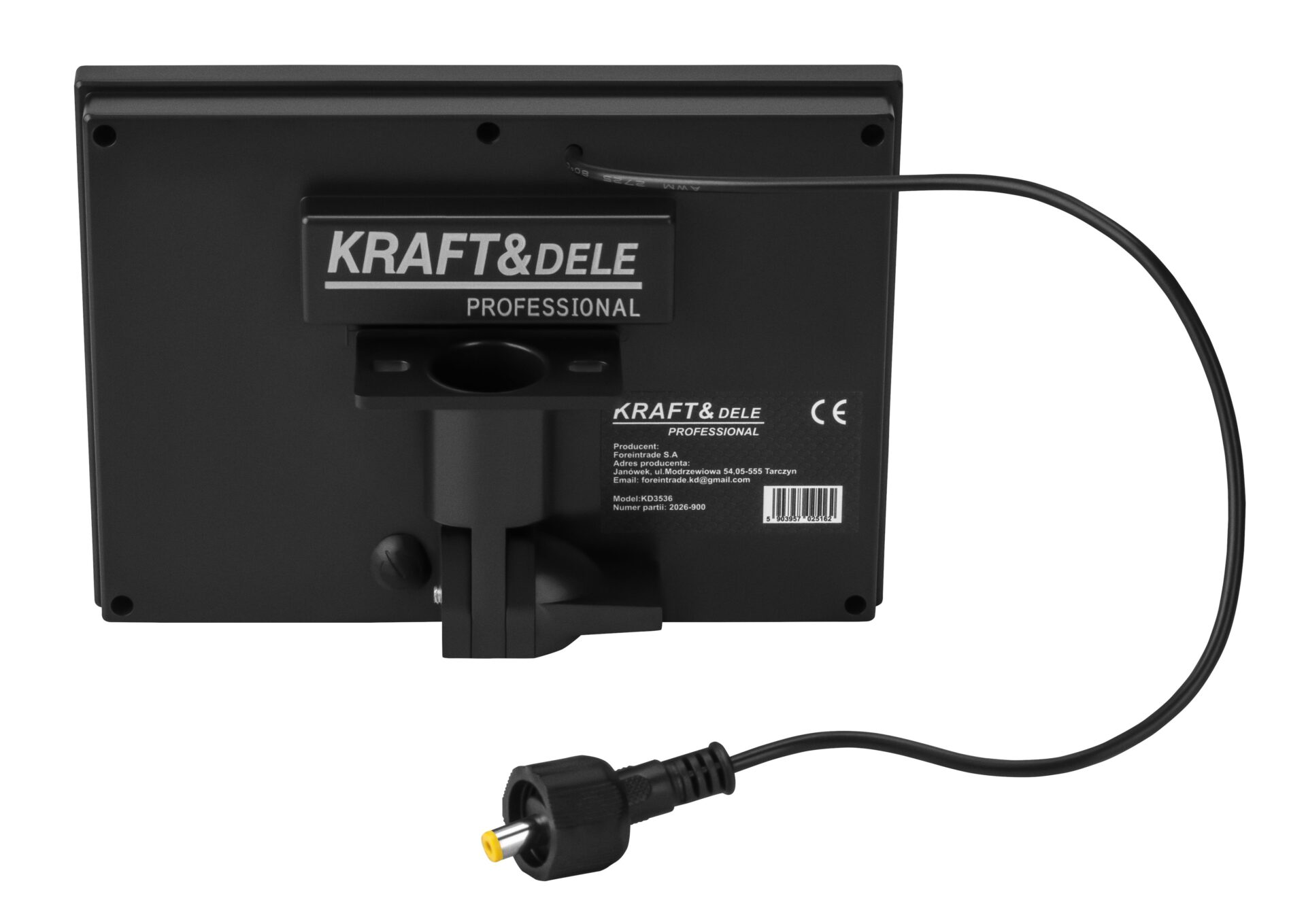 Päikeseenergial töötav liikumisanduriga lamp 750lm 2500mAh KD3536