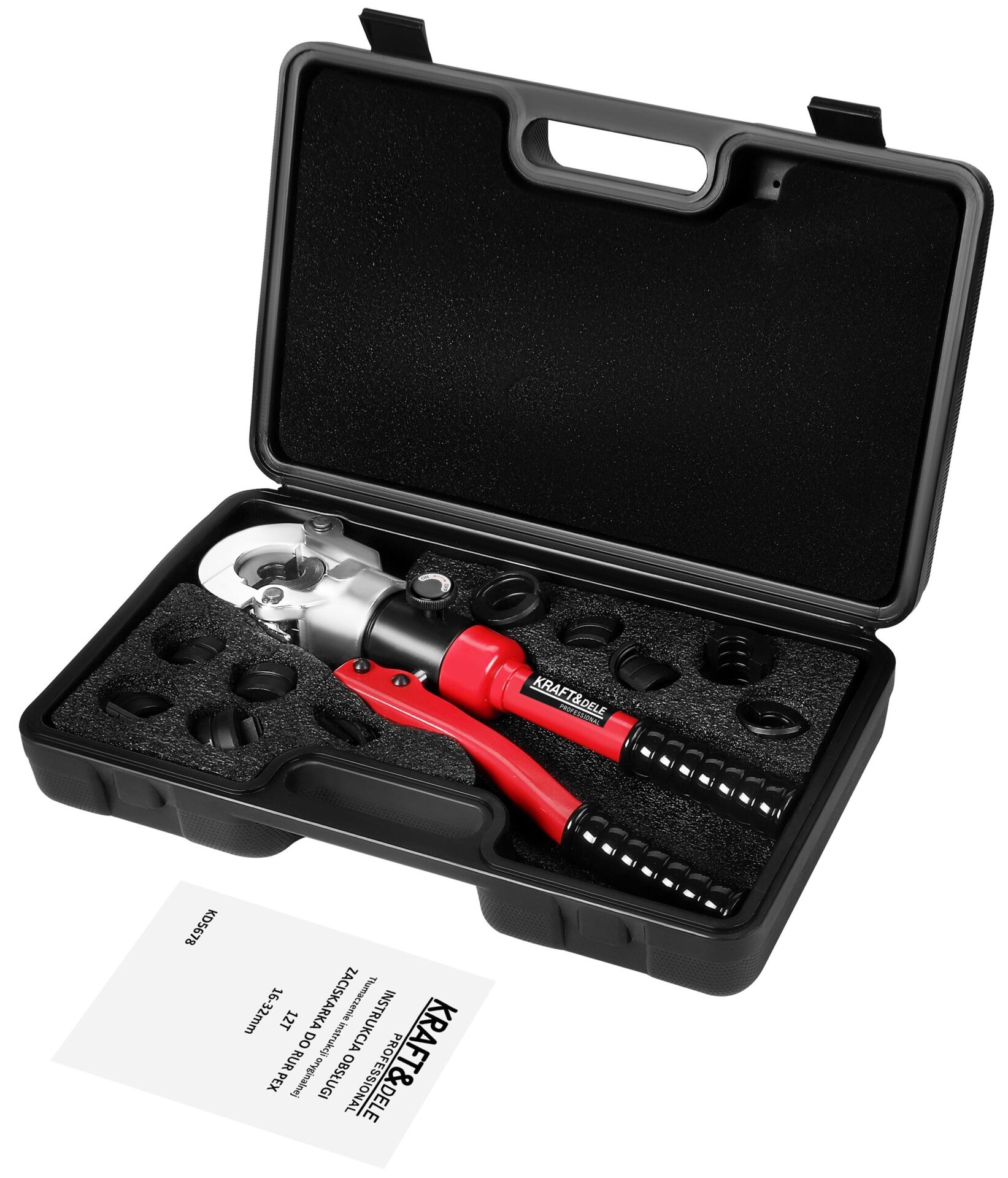 PEX-torude press 12 t 16–32 mm KD5678