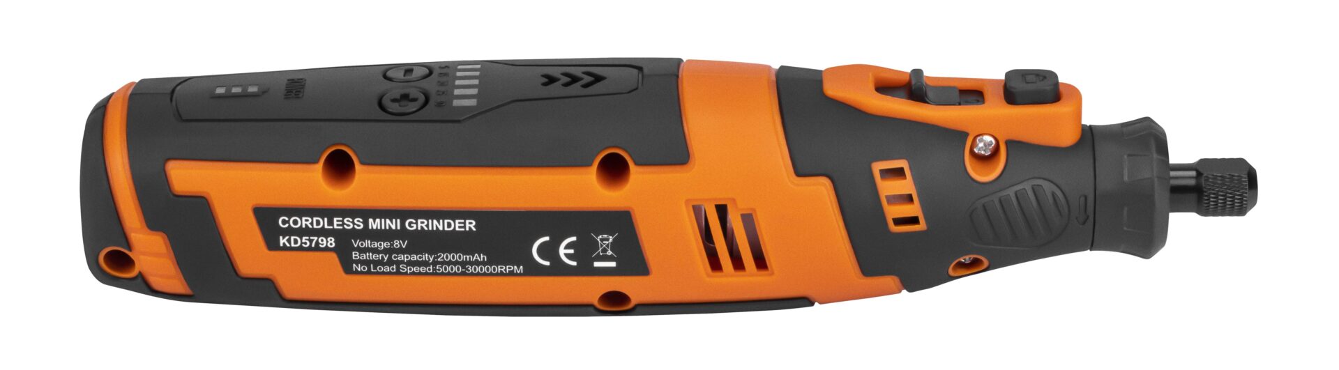 Akuminilihvija 8V 2Ah komplekt KD5798