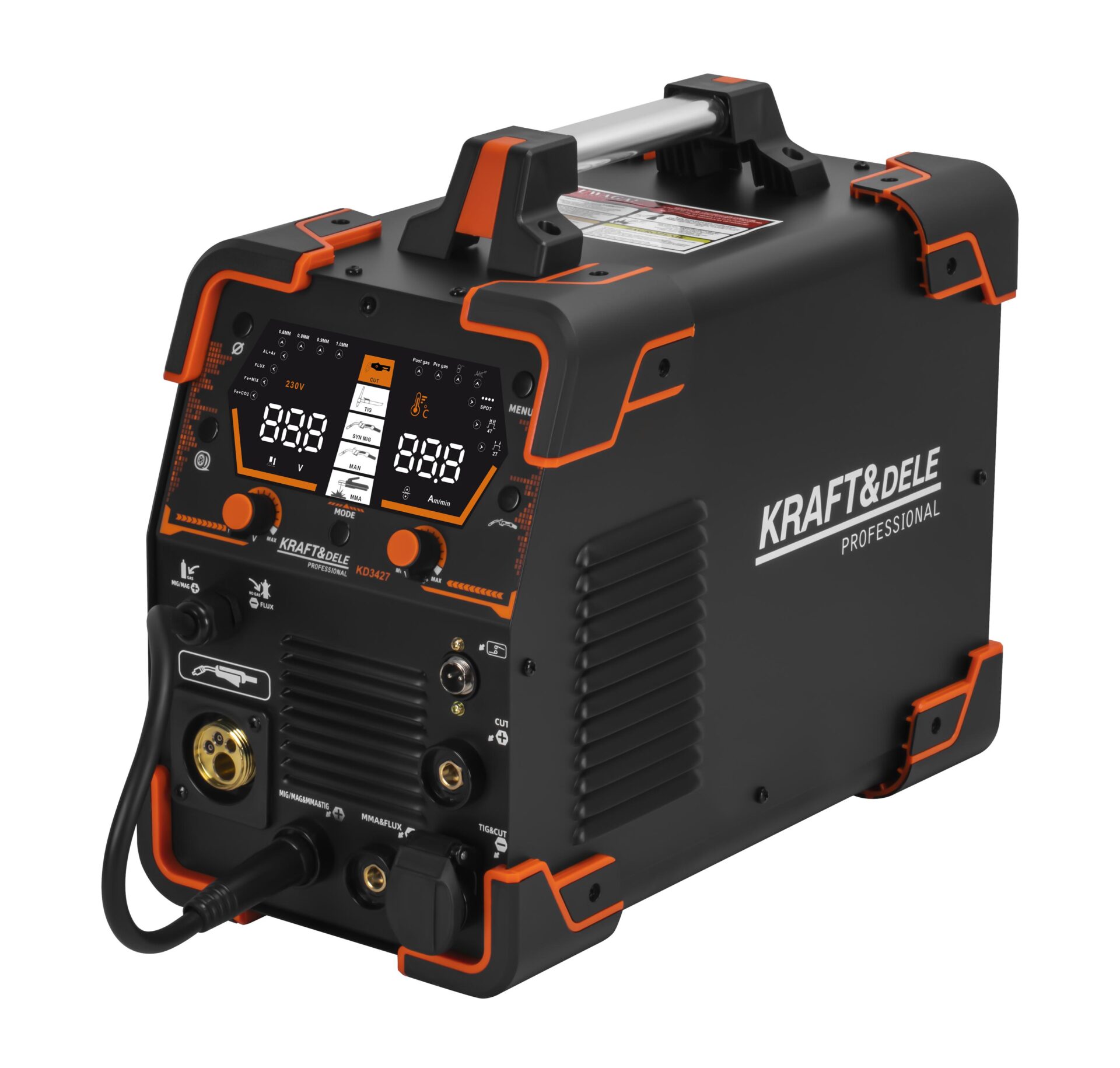 Inverterkeevitusaparaat ja plasmalõikur IGBT 5-in-1 KD3427