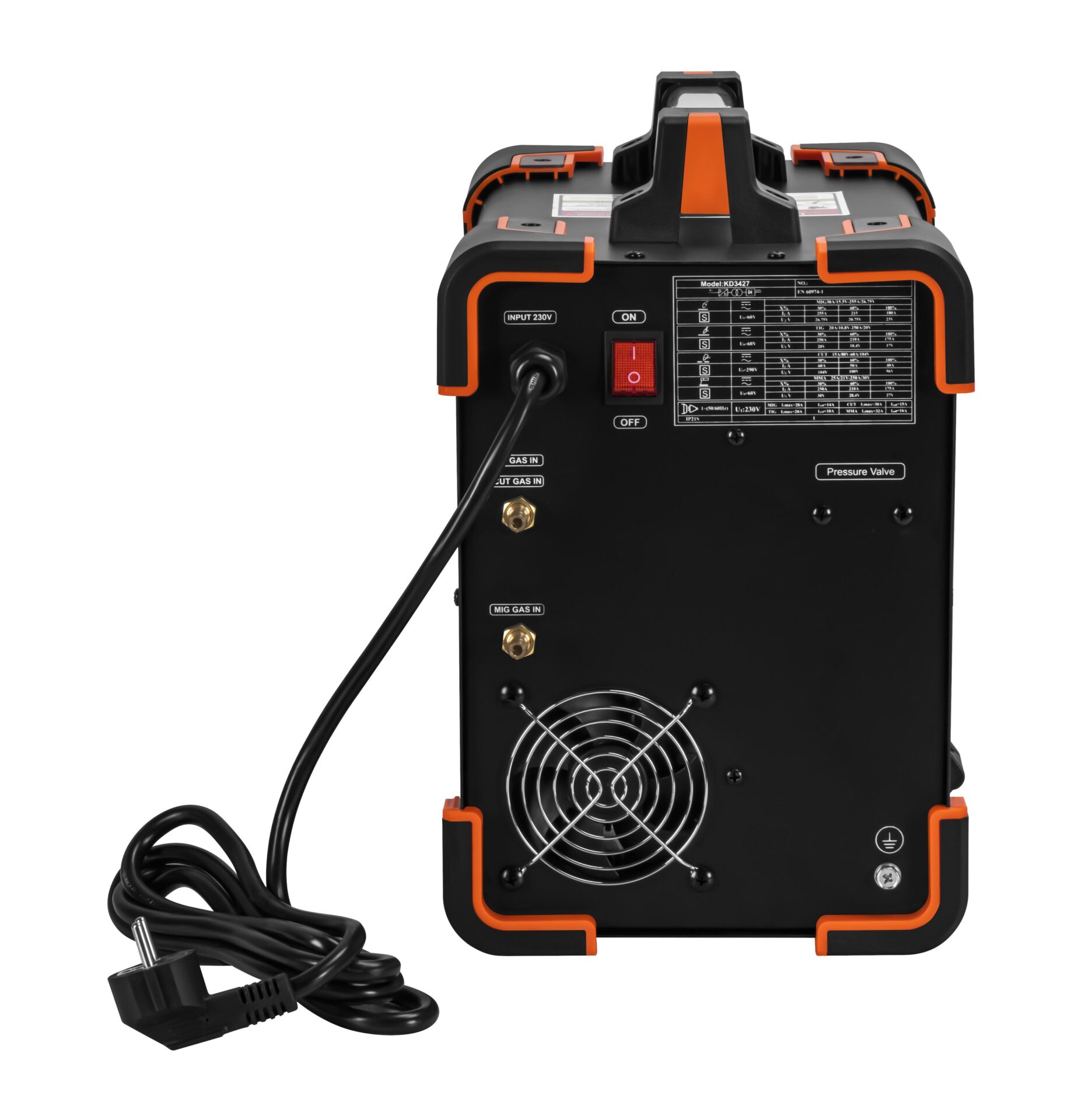 Inverterkeevitusaparaat ja plasmalõikur IGBT 5-in-1 KD3427