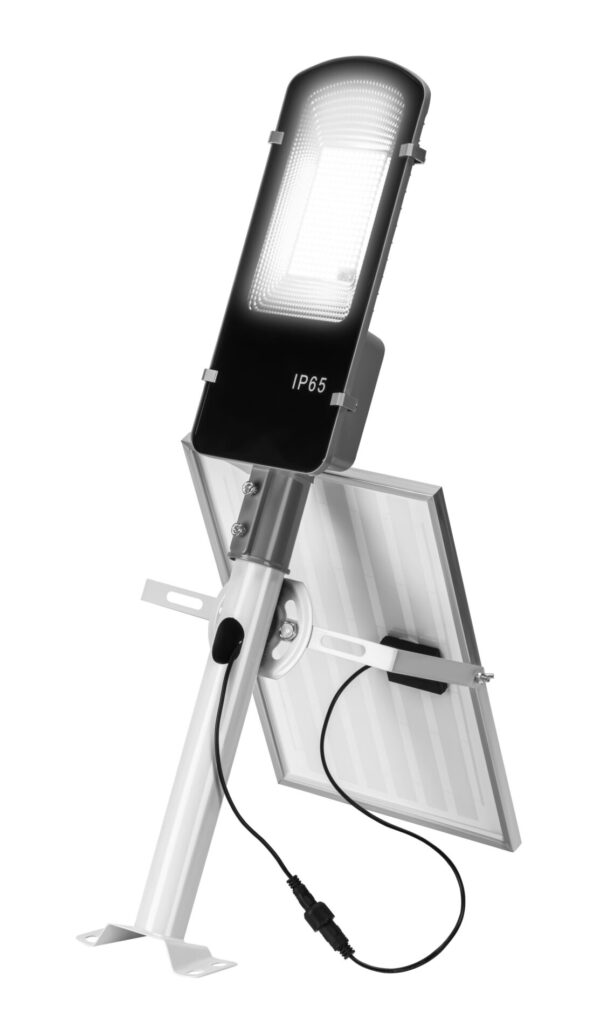Päikesepaneeliga LED-valgusti liikumisanduri ja puldiga 1000 W KD3537